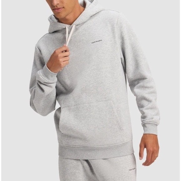cozy earth Tops - NWT Cozy Earth CityScape 2.0 Oversized Hoodie Sweatshirt Size Small Gray